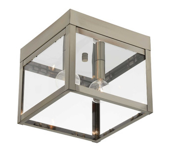 Livex Lighting 2 Lt Bn Outdoor Ceiling Mount - 20588-91