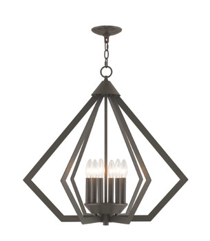 Livex Lighting 6 Lt Bz Chandelier - 40926-07