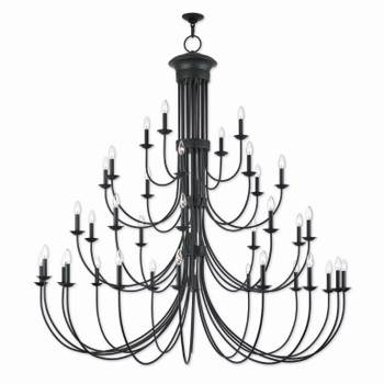 Livex Lighting 38 Lt Bz Grand Foyer Chandelier - 42689-07