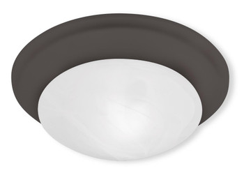 Livex Lighting 2 Light Bronze Ceiling Mount - 7303-07