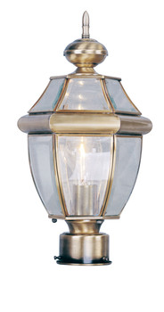 Livex Lighting 1 Light Ab Outdoor Post Lantern - 2153-01