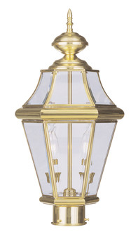 Livex Lighting 2 Light Pb Outdoor Post Lantern - 2264-02