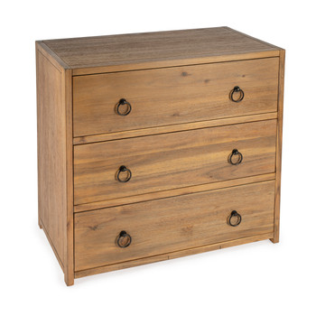 Lark Natural Wood 3 Drawer Chest