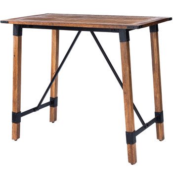 Masterson Wood & Metal Pub Table