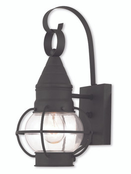 Livex Lighting 1 Light Black Outdoor Wall Lantern - 26900-04