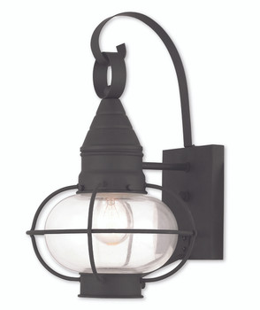 Livex Lighting 1 Light Black Outdoor Wall Lantern - 26901-04