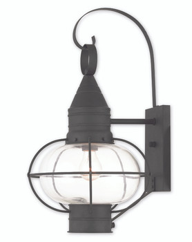 Livex Lighting 1 Light Black Outdoor Wall Lantern - 26904-04