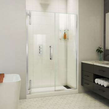 Dreamline Ascend 48 1/2-49 1/2 In. W X 72 In. H Frameless Pivot Shower Door - SDAD485720