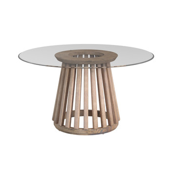 Bassett Mirror Laguna Round Dining Table