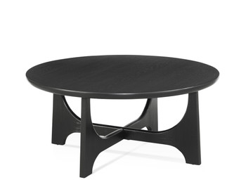 Bassett Mirror Dunnigan Round Cocktail Table