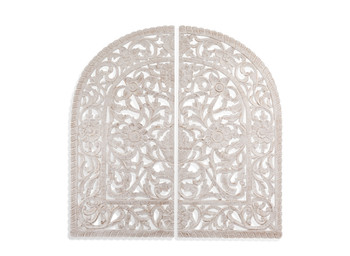 Bassett Mirror Archhed Wall Hanging (s/2)