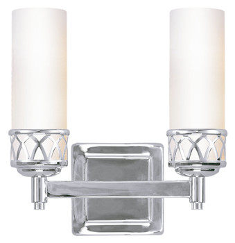 Livex Lighting 2 Light Polished Chrome Bath - 4722-05