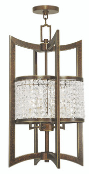 Livex Lighting 4 Light Palacial Bronze Lantern - 50567-64