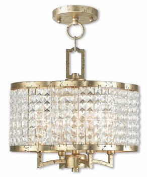 Livex Lighting 4 Light Wg Mini Chandelier/semi Flush - 50574-28