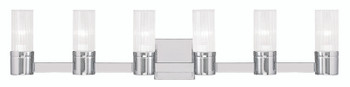 Livex Lighting 6 Light Polished Chrome Bath Light - 50685-05