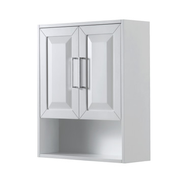 Daria Wall-mounted Storage Cabinet In White