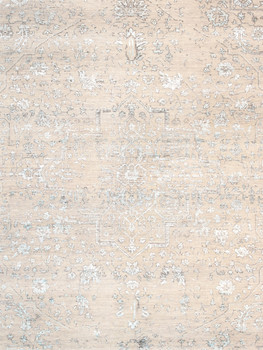 Pasargad Home PDC-7022 Transitional Beige Area Rug - 8' 0" X  9' 8" Rectangular