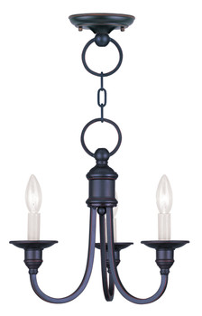 Livex Lighting 3 Light Ob Mini Chandelier/ceiling Mount - 5143-67