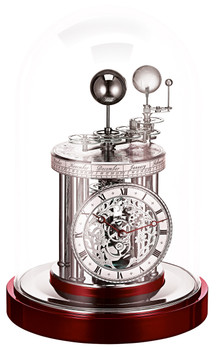 Hermle Astrolabium Mantel Clock - Red