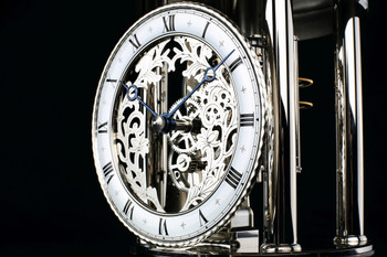 Hermle Astrolabium Mantel Clock - Blue