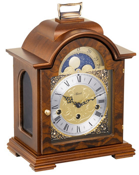 Hermle Debden Mantel Clock - Walnut