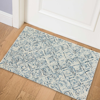 Addison Rugs ADL31 Delilah Hand Tufted Blue Area Rugs