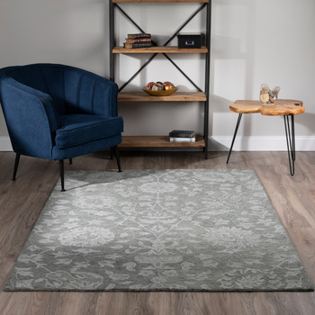 Addison Rugs AHA32 Harlow Hand Tufted Charcoal Area Rugs