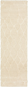 Addison Rugs ALA31 Lauren Shag Pearl Area Rugs