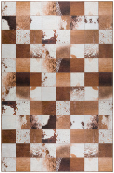 Addison Rugs ALR40 Laredo Machine Made Brown Area Rugs