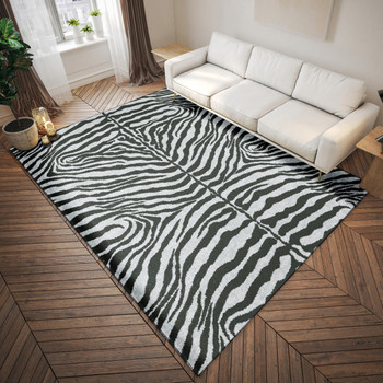 Addison Rugs ASF31 Safari Machine Made Grey Area Rugs