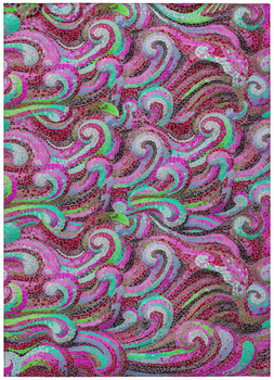 Addison Rugs ASR44 Surfside Machine Made Raspberry Area Rugs