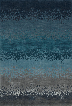 Addison Rugs ATH45 Thurston Power Woven Blue Area Rugs