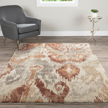 Addison Rugs ATO36 Tobin Power Woven Rust Area Rugs