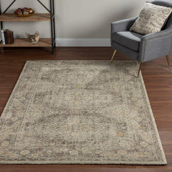 Addison Rugs ATO38 Tobin Power Woven Ivory Area Rugs