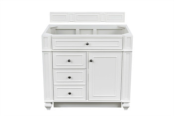 Bristol 36" Single Vanity, Bright White