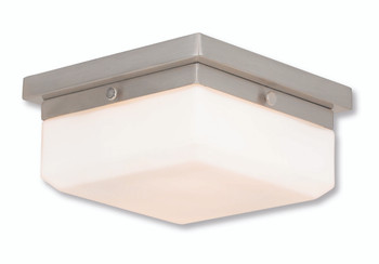 Livex Lighting 2 Light Bn Wall Sconce/ceiling Mount - 65536-91