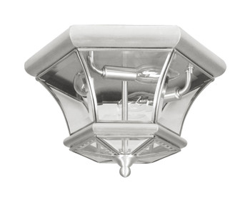 Livex Lighting 3 Light Brushed Nickel Ceiling Mount - 7053-91