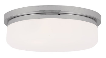 Livex Lighting 3 Light Ch Ceiling Mount Or Wall Mount - 7393-05