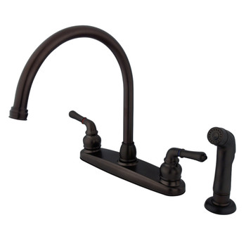 Kingston Brass Magellan Centerset Kitchen Faucets KB79XSP-P