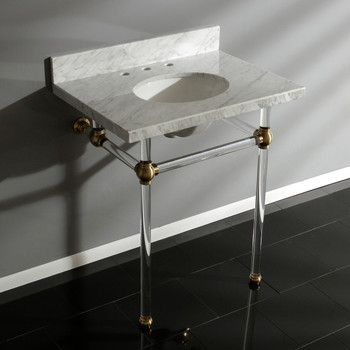 Kingston Brass Templeton Console Sinks KVPB30MAX-P