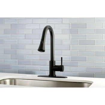 Kingston Brass Concord Pull-down Kitchen Faucets LS872XDL-P