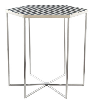 Forma Side Table Black & White