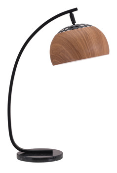 Brentwood Table Lamp Brown & Black