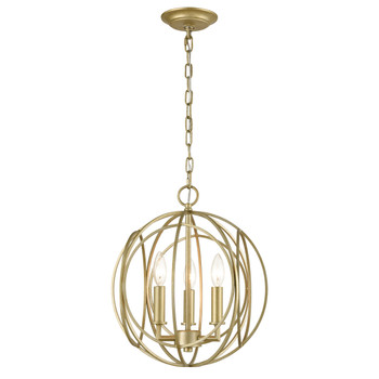 Elk Home Loughton 3-Light Chandelier - 33415/3