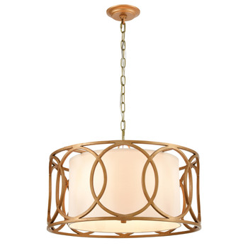 Elk Home Ringlets 4-Light Chandelier - 33425/4