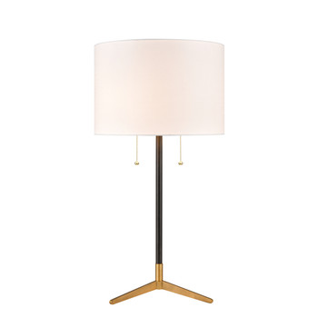 Elk Home Clubhouse 2-Light Table Lamp - D3120WHT