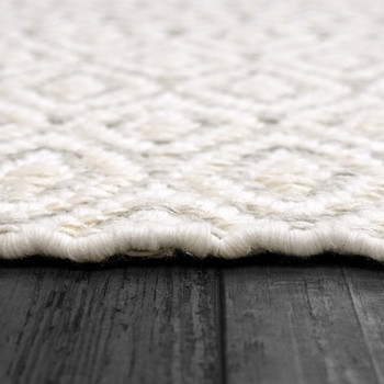 Dynamic Allegra Handmade 2987 Ivory/silver Area Rugs