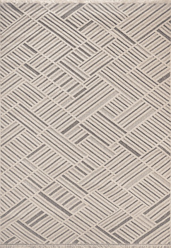 Dynamic Seville Machine-made 3608 Ivory/grey Area Rugs