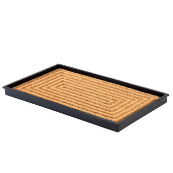 Anji Mountain AMB0BT2F-018  Woven Boot Trays - 24.5" X 14" X 1.5" Rectangle