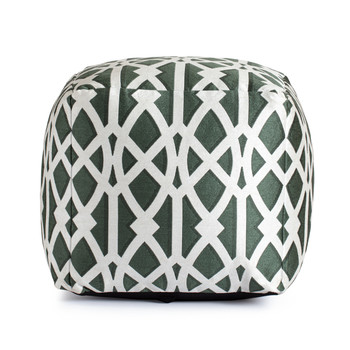 Anji Mountain AMBWF009-1616  Hand-crafted Indoor/outdoor Poufs - 18" X 18" X 18"